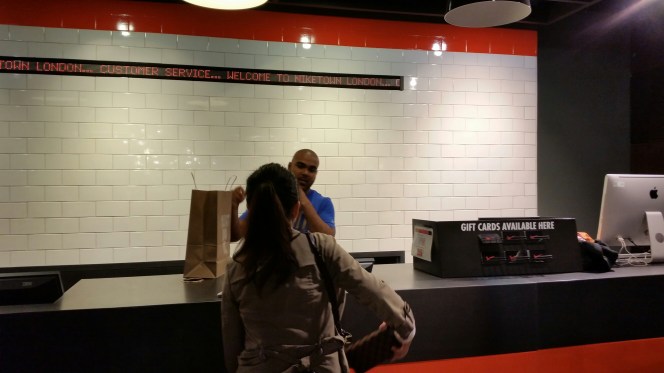 Niketown London Customer Service