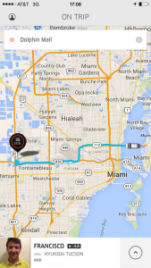 Uber ekran görüntüsü